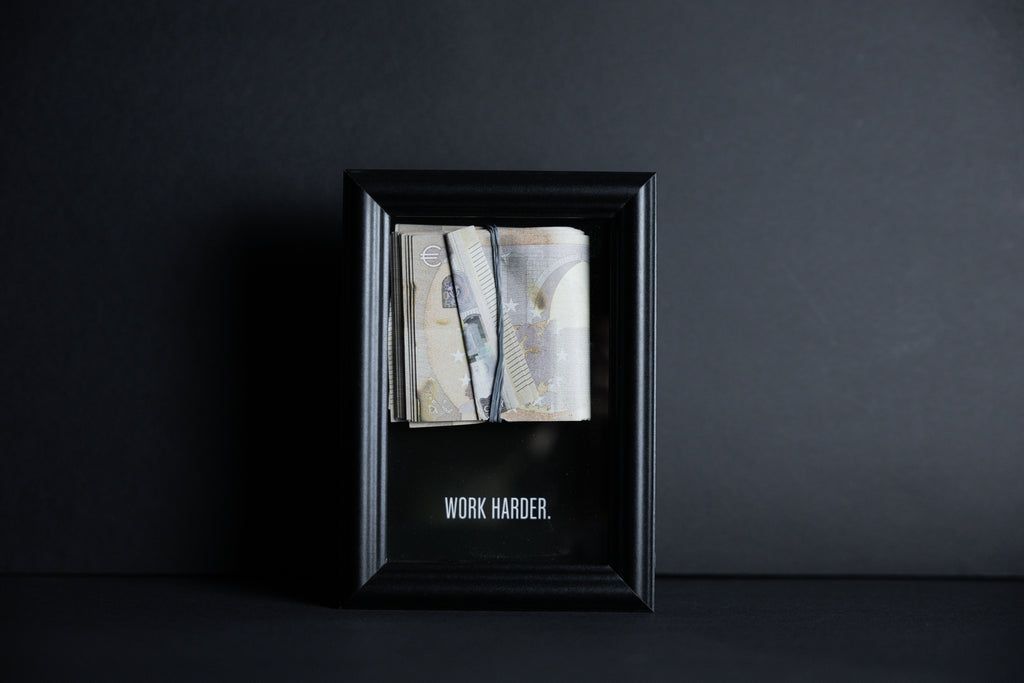 Work harder cash stack