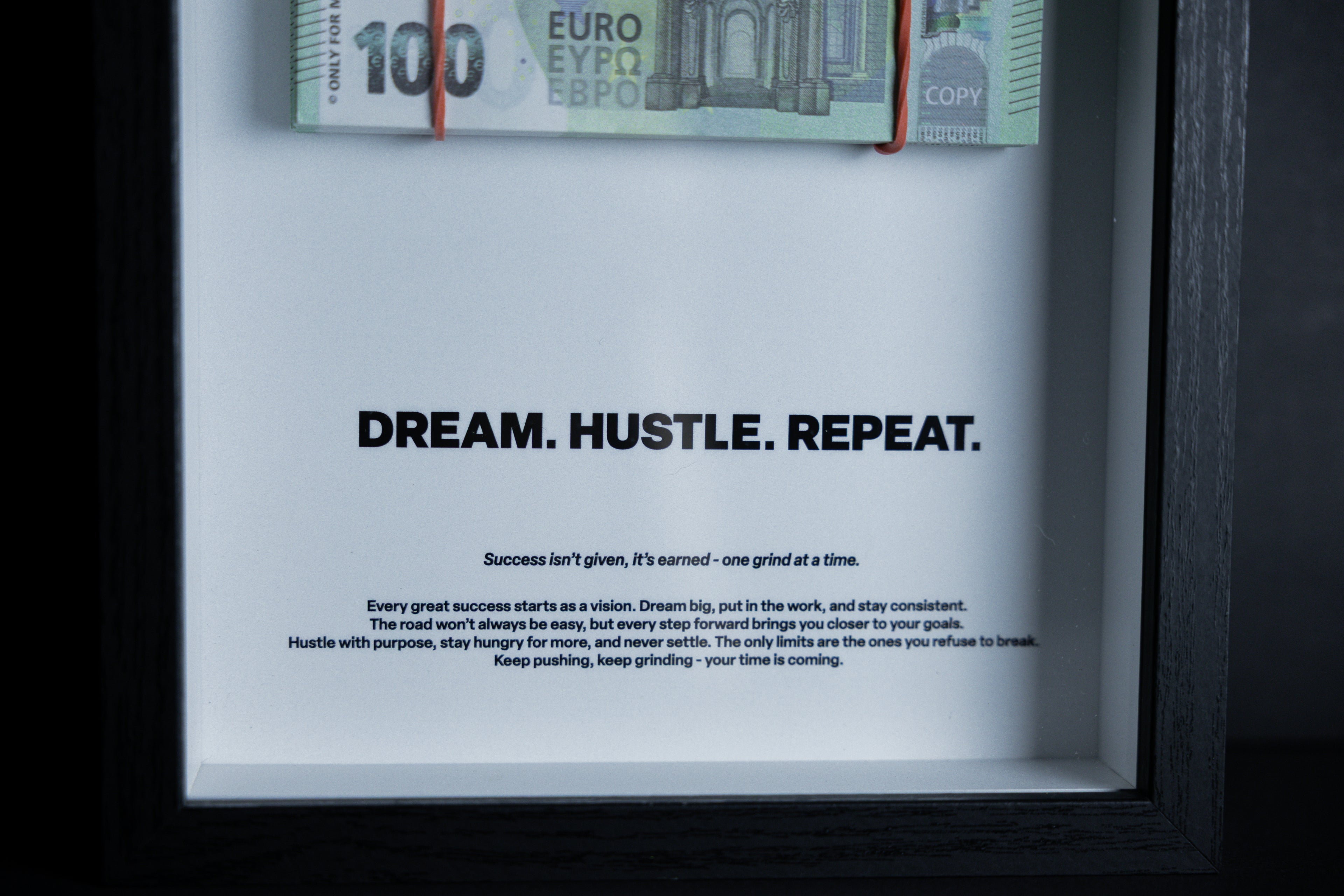 DREAM. HUSTLE. REPEAT