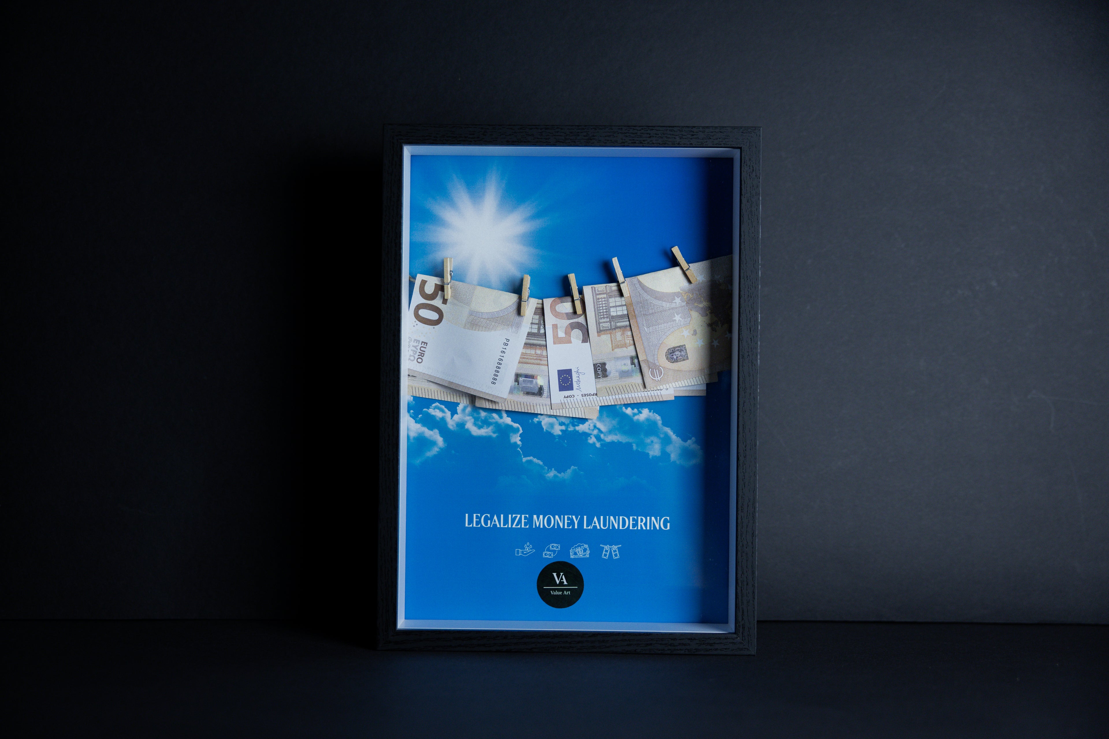 Legalise money laundering