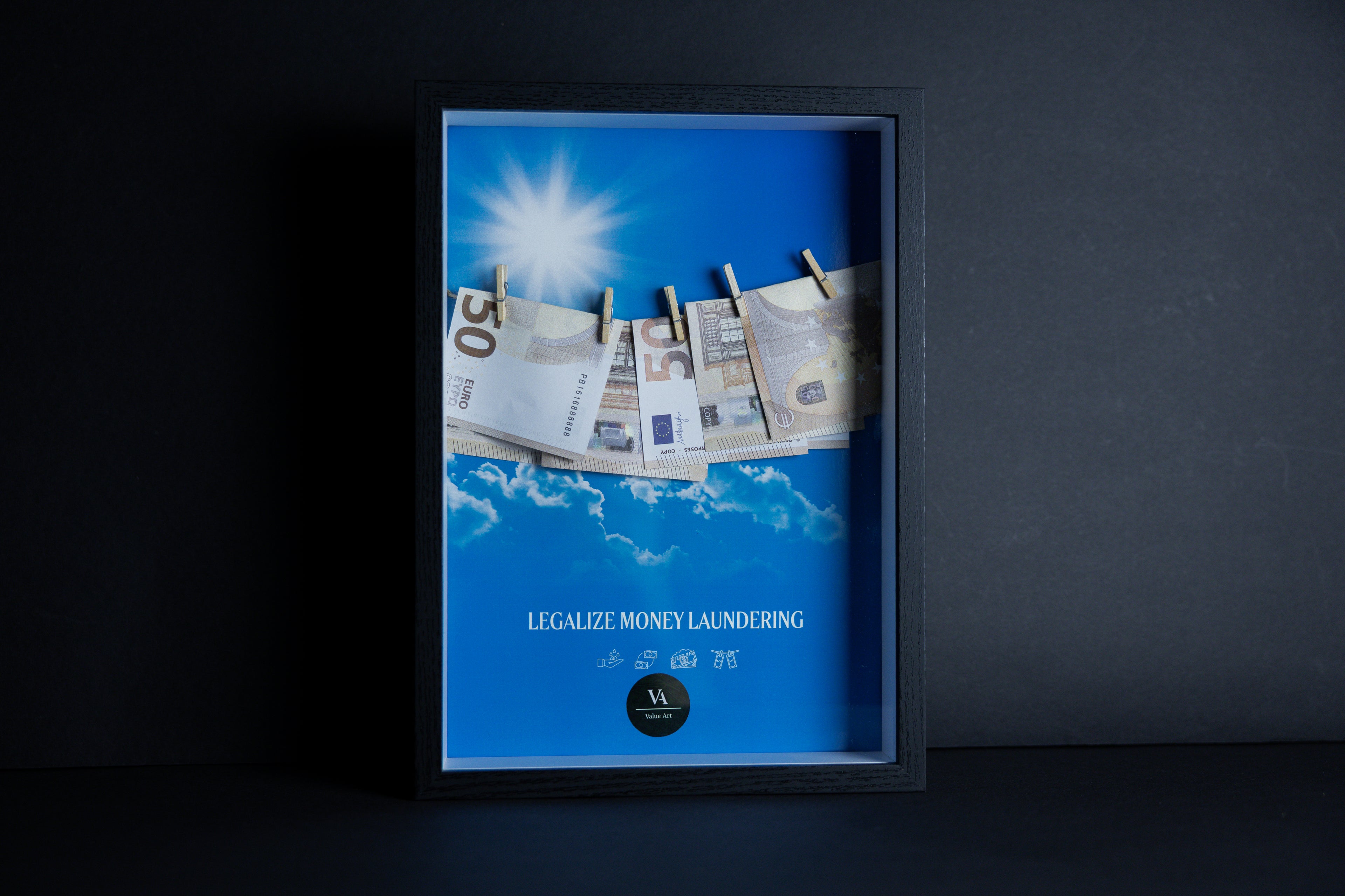 Legalise money laundering