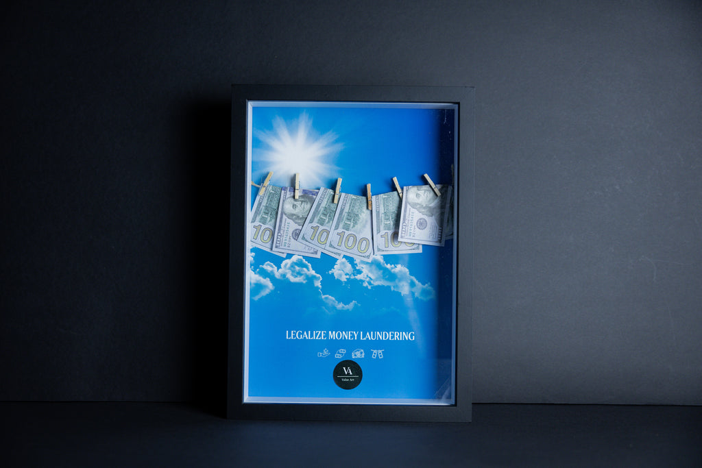 Legalise money laundering