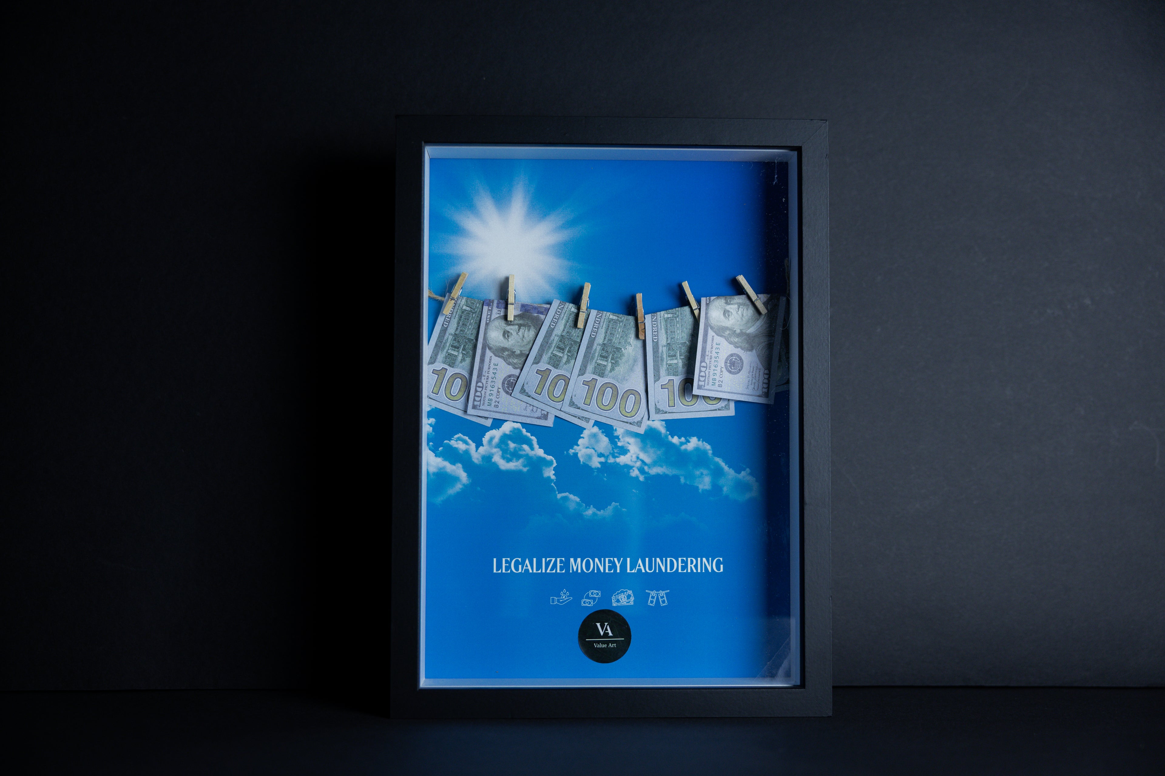 Legalise money laundering